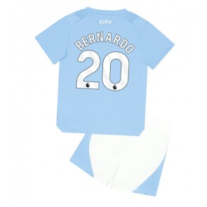 Manchester City Bernardo Silva #20 Hemmakläder Barn 2023-24 Kortärmad (+ Korta byxor)